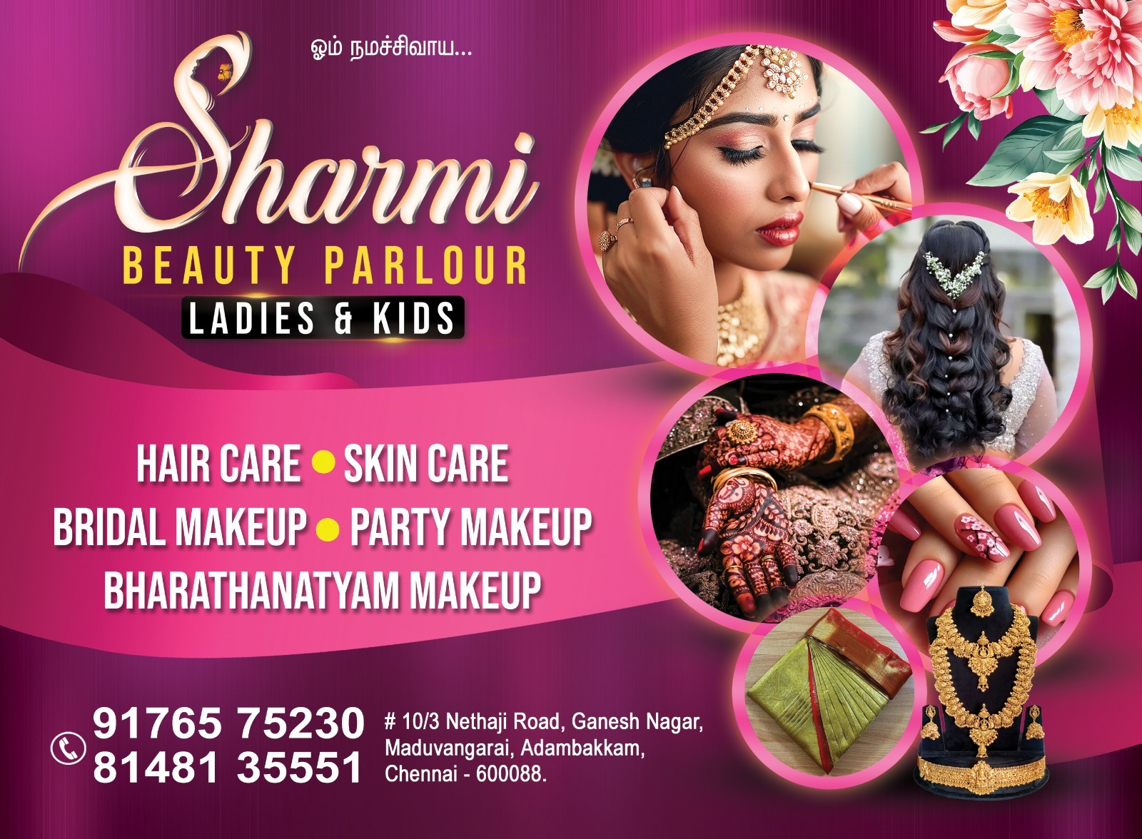 Sharmi Beauty Parlour bridal services